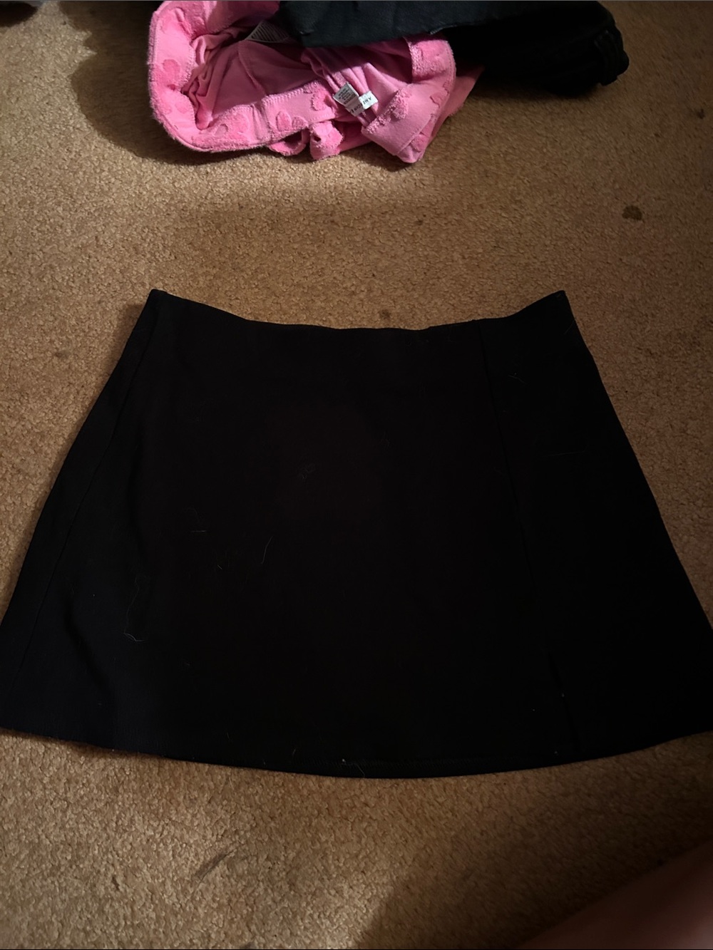 American Eagle Outfitters Black Mini Skort